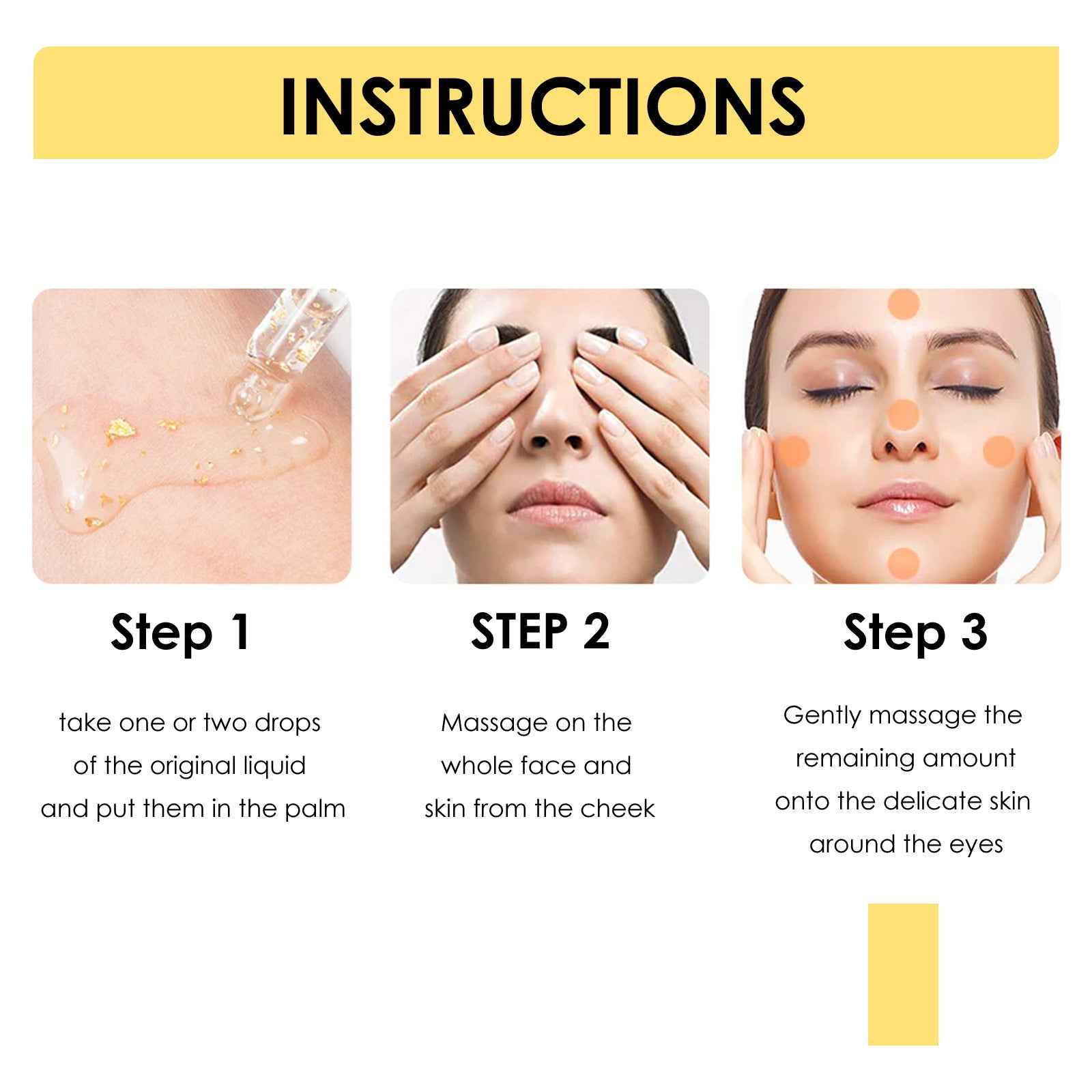 gold eye patches - de-puff + glow