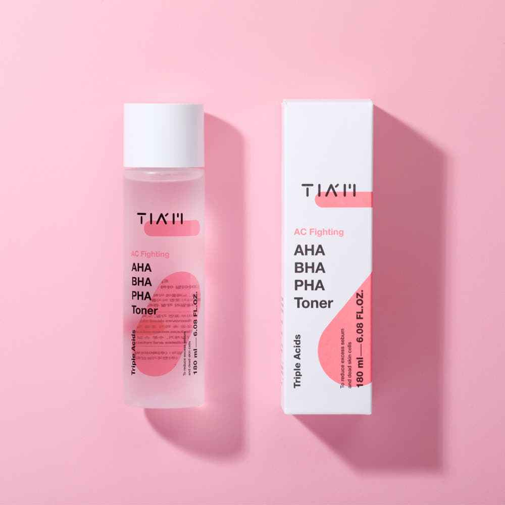 TIAM AC Fighting AHA BHA PHA Toner 180ml